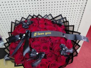 Ramo buchon  De 50 Rosas  Rojas